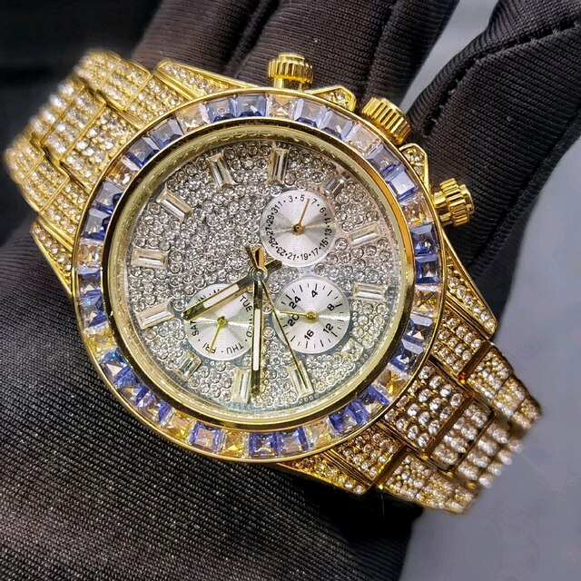 Reloj Diamante Arcoíris