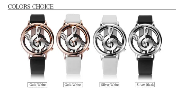 Reloj Musical Clave de Sol