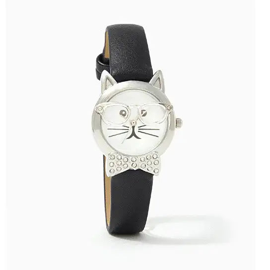 Reloj para Gato Bow Tie Affair con Lazo de Cristal de Diamante