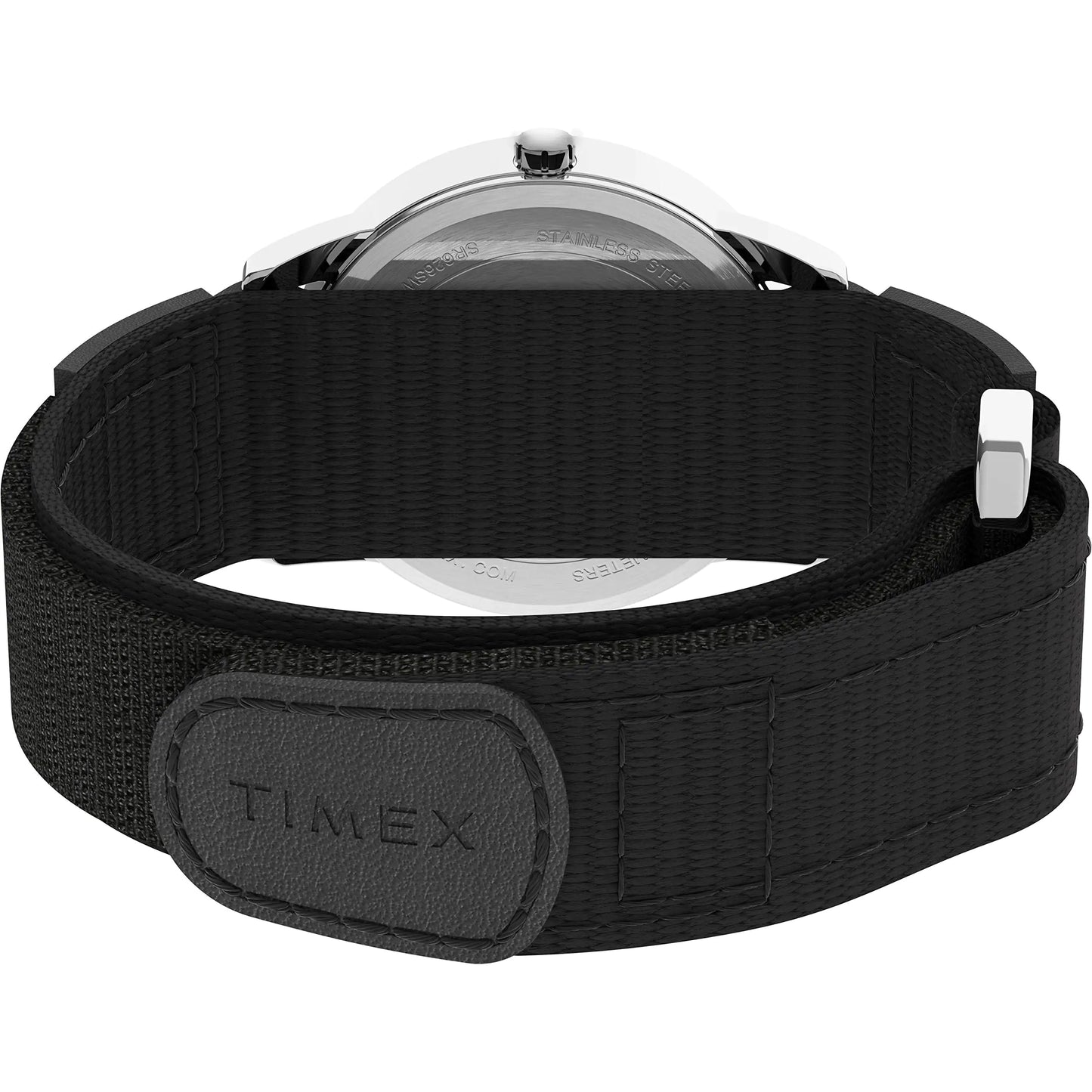 Timex Reloj para Hombre Easy Reader 35mm Negro/Plateado/Blanco/E/35mm