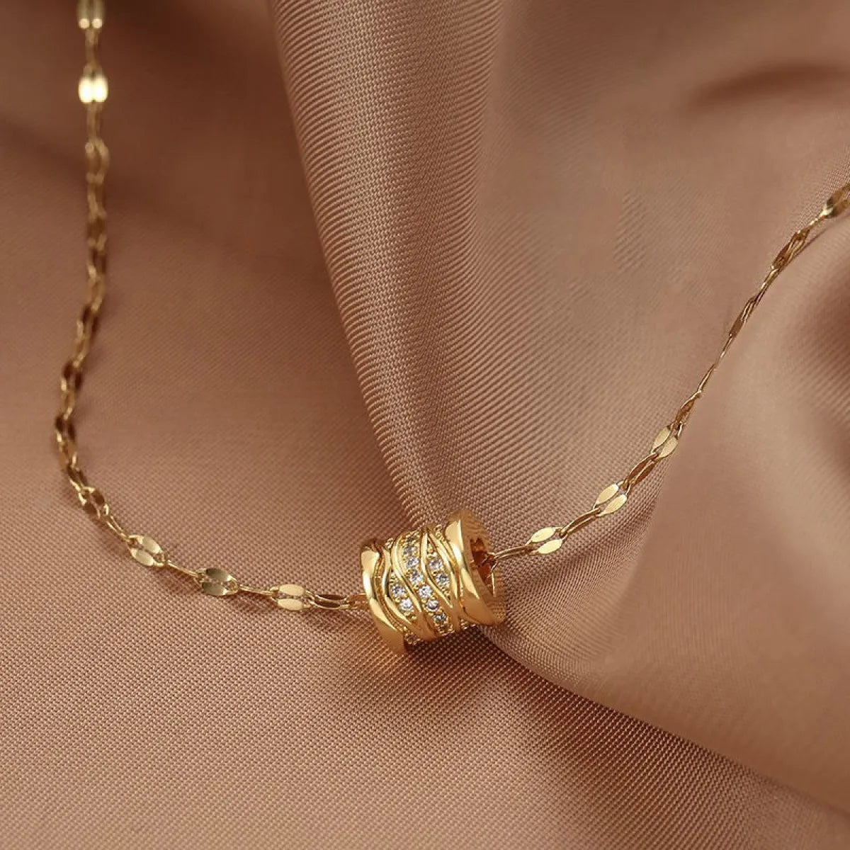 Gold-Plated Non-Fading Clavicle Necklace