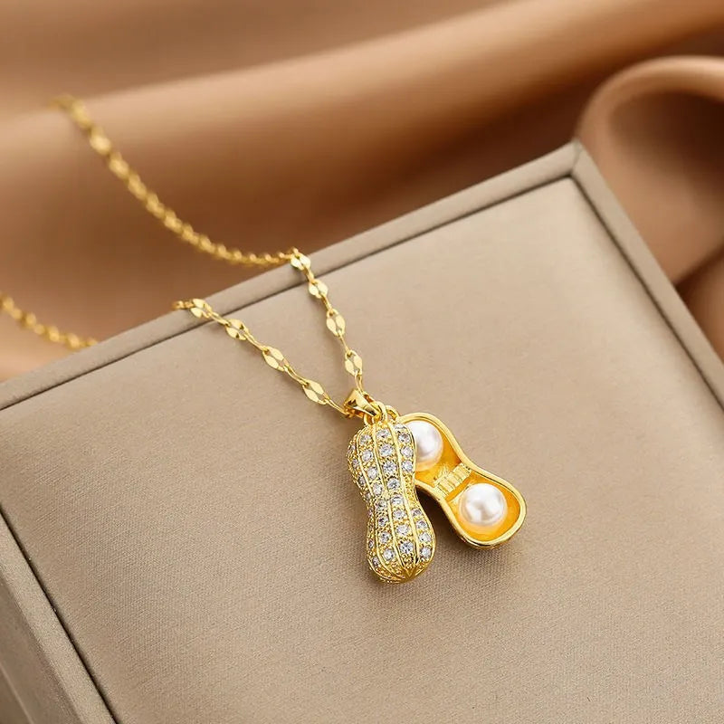 Gold-Plated Non-Fading Clavicle Necklace