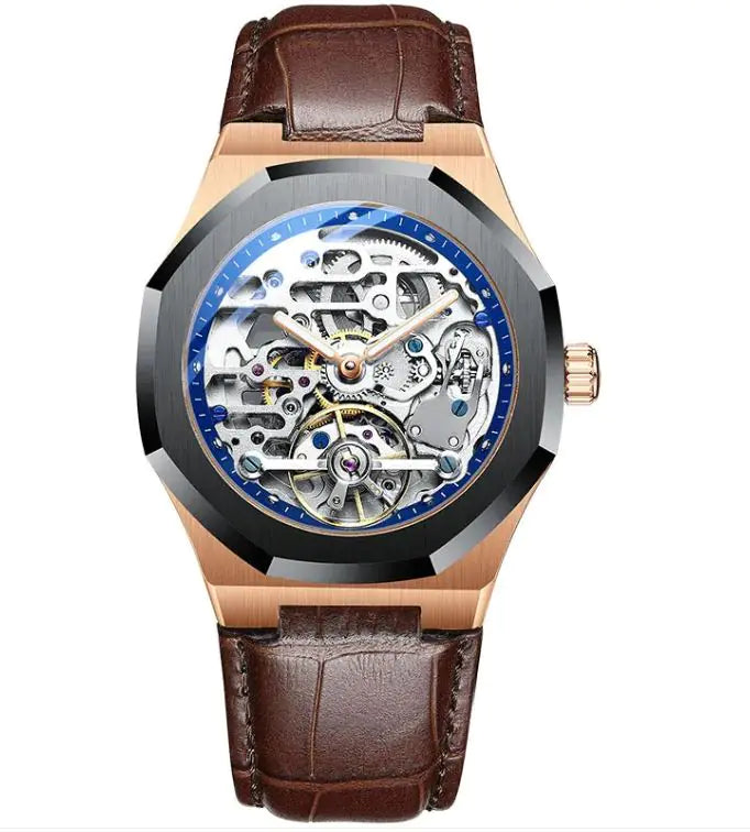 Switzerland Elon Tourbillon Watch Men's Machinery