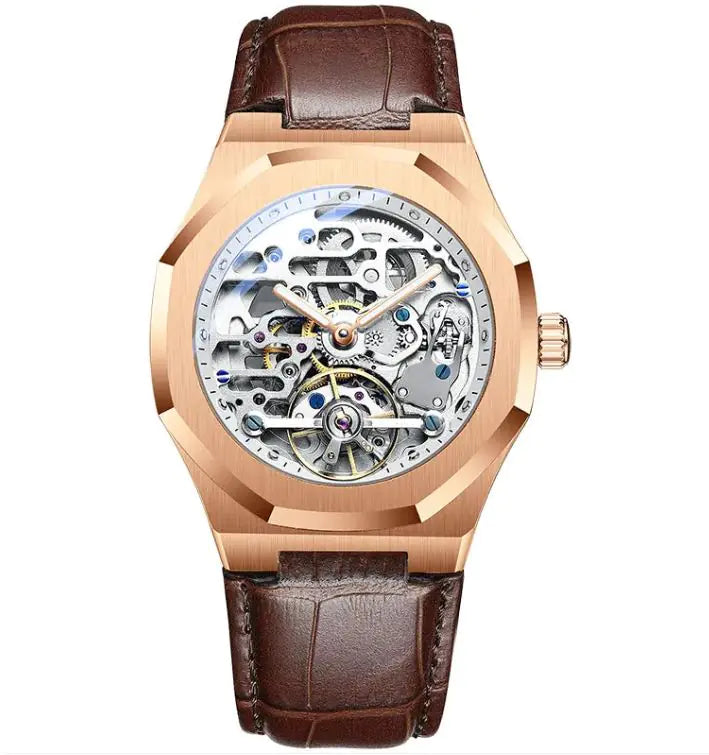 Switzerland Elon Tourbillon Watch Men's Machinery