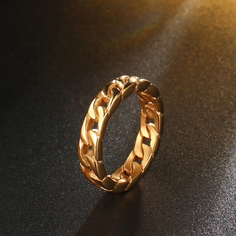 Anillo de Cadena Vértigo