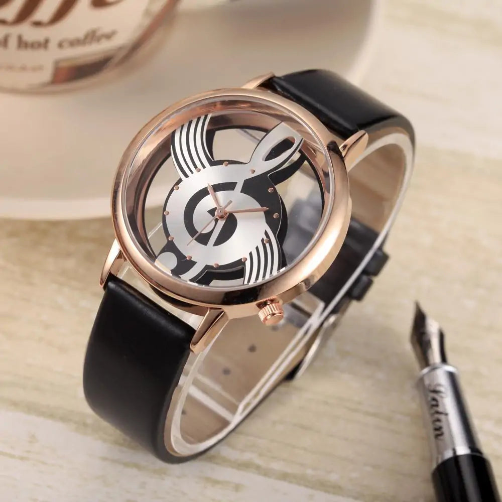 Reloj Musical Clave de Sol