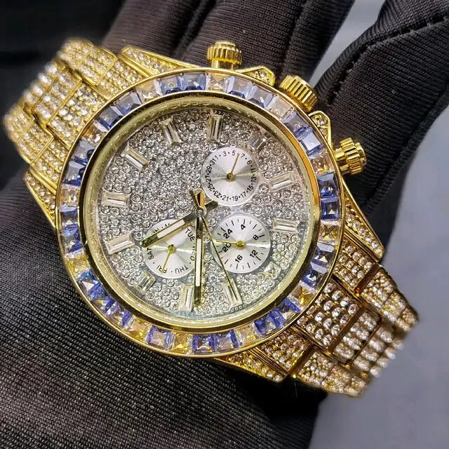 Reloj Diamante Arcoíris